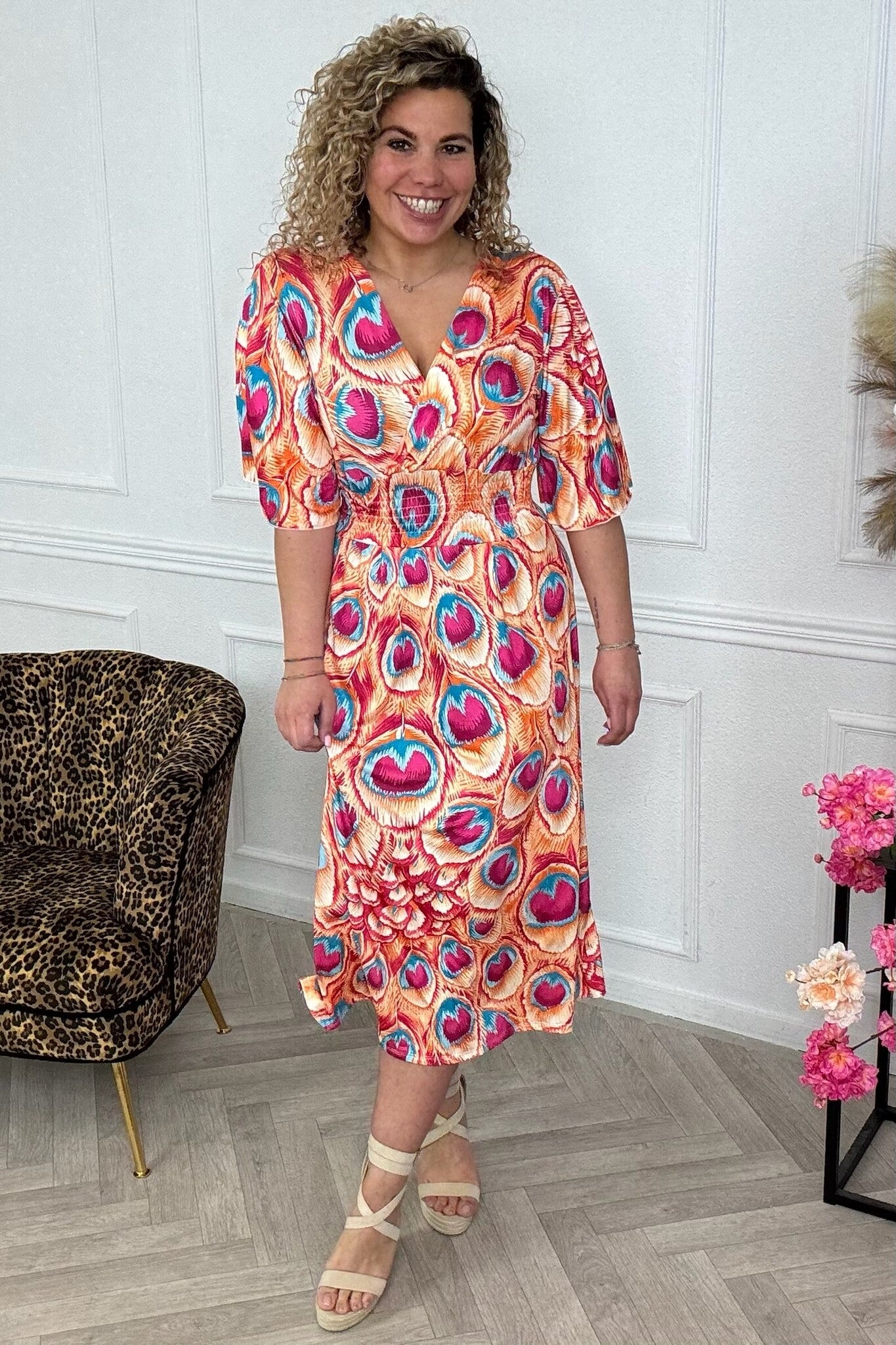 Your Look Jurken Voor Vollere Vrouwen Bohemian Lange Jurk Plus