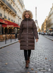 Perfect Taille Winter Coat - Brown