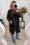 Autumn Teddy Coat - Brown