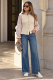Fabienne Wide Leg Jeans - Blue