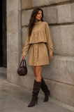 Isabel Boutique Dress - Camel