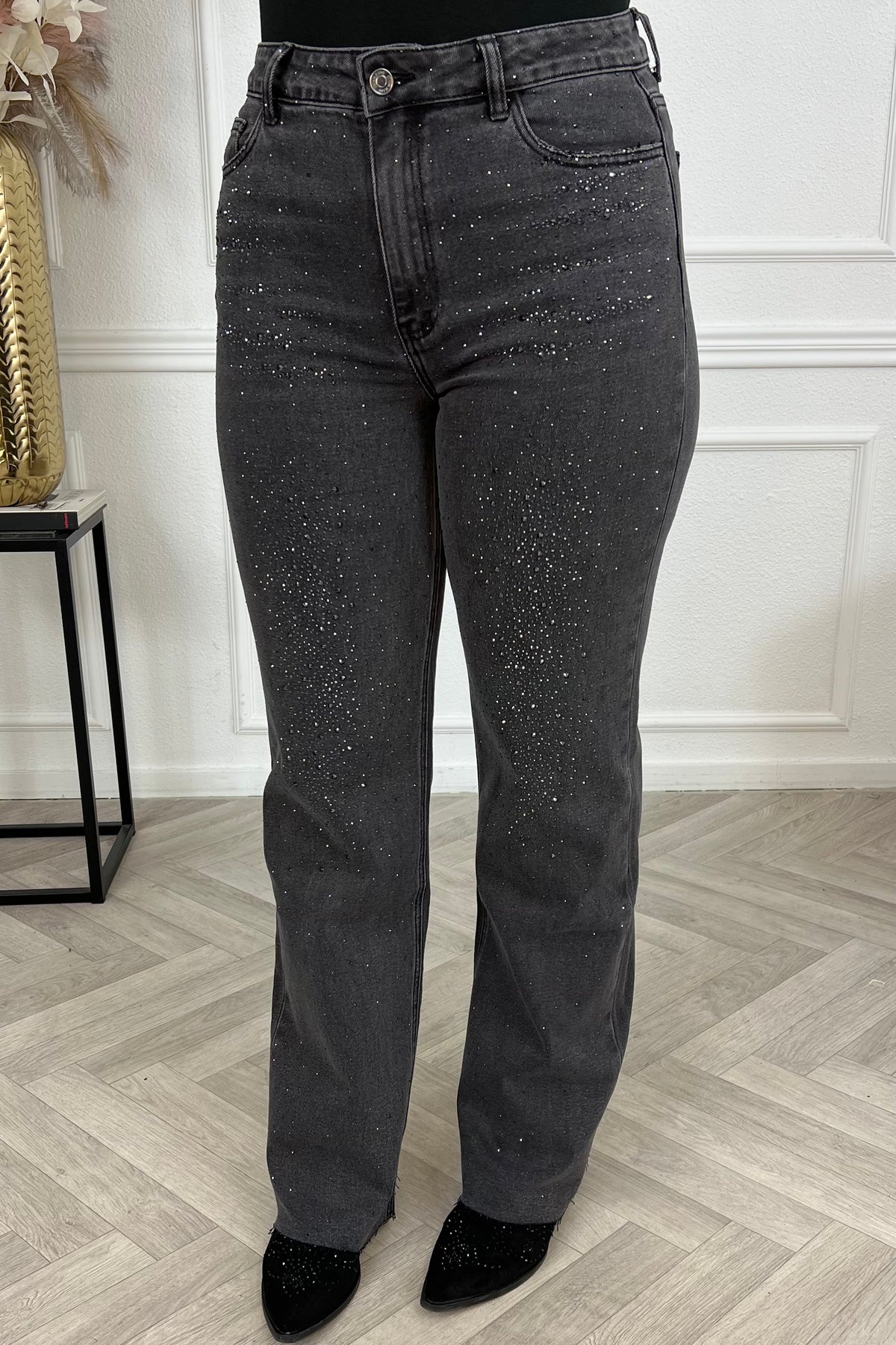 Stretch Glitter Tall Jeans - Black – Lots of Goodies