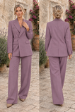 Classy Oversized Coco Blazer - Mauve