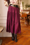 Maxi Fré Skirt - Bordeaux