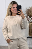 Comfy Teddy Sweater - Beige