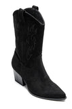 Elegant Low Boots - Black